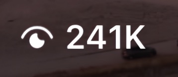 Contenuto con 241mila di visualizzazioni