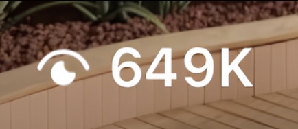 Contenuto con 649mila di visualizzazioni